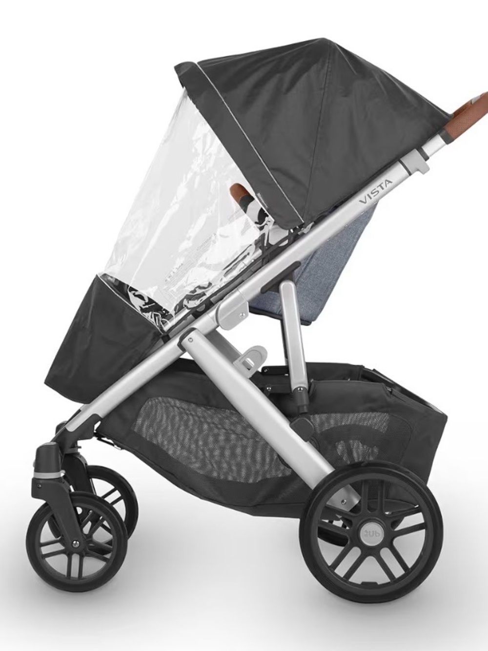 UPPAbaby Vista Cruz Stroller Rain Cover Dark Gray